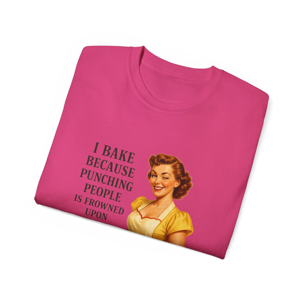 "I Bake Because Therapy is Expensive" Graphic Tee