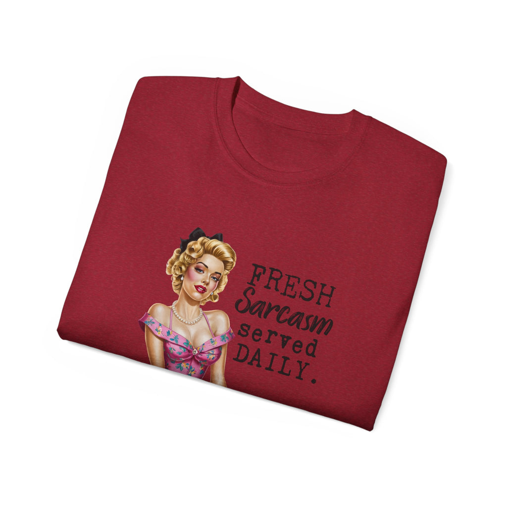 "Fresh Wit Served Daily" Graphic Tee