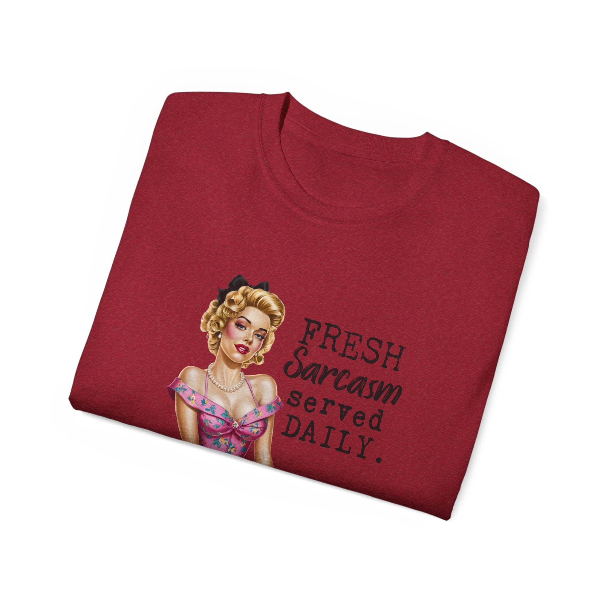 "Fresh Wit Served Daily" Graphic Tee