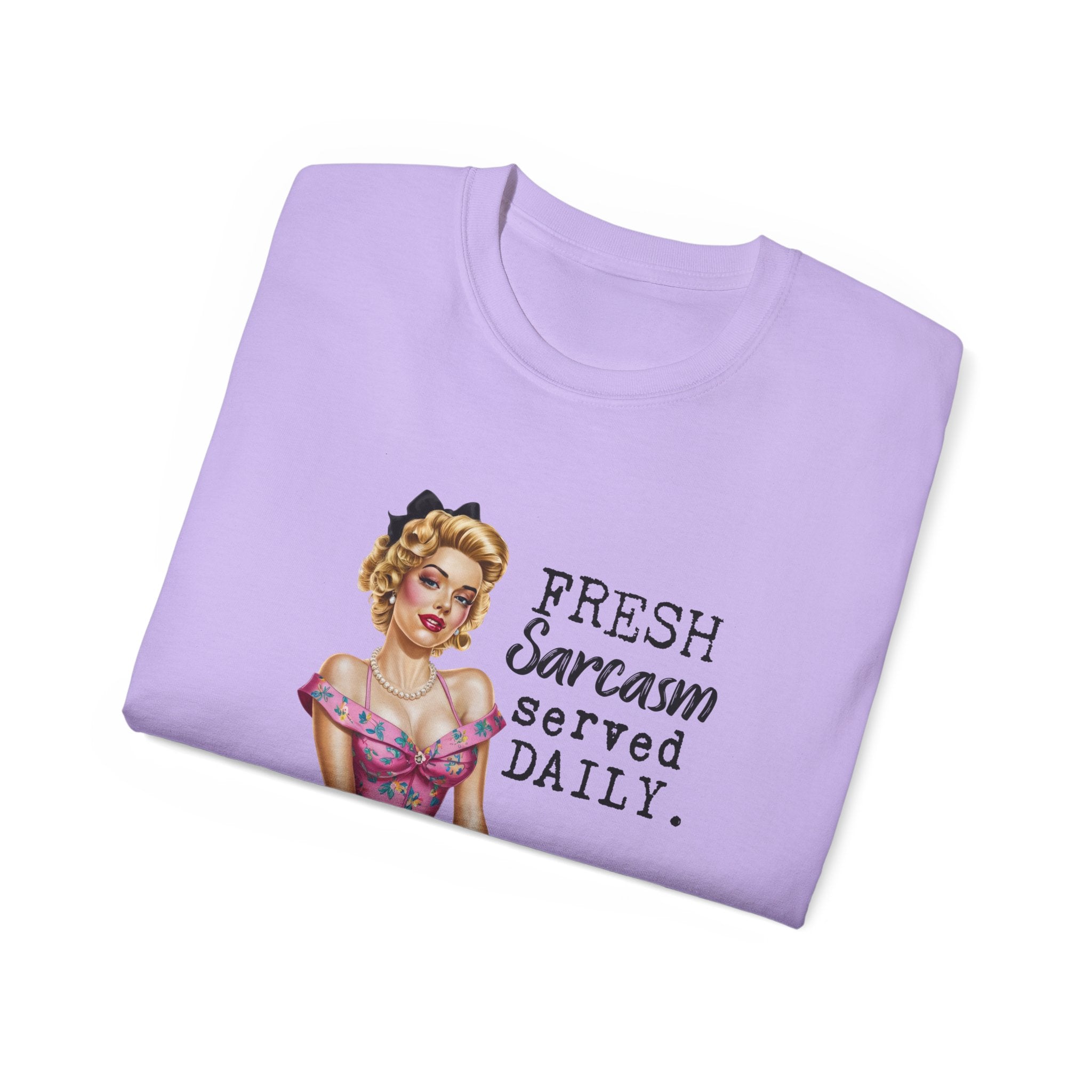 "Fresh Wit Served Daily" Graphic Tee