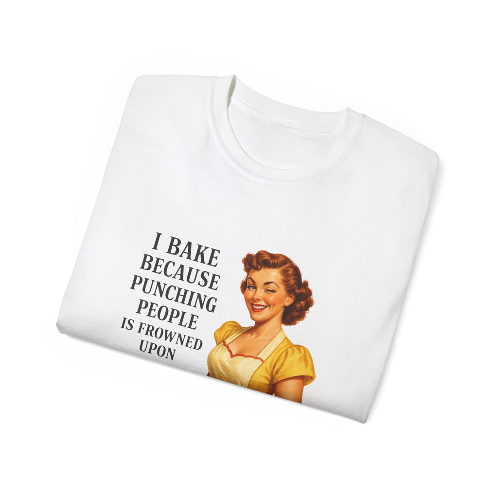 "I Bake Because Therapy is Expensive" Graphic Tee