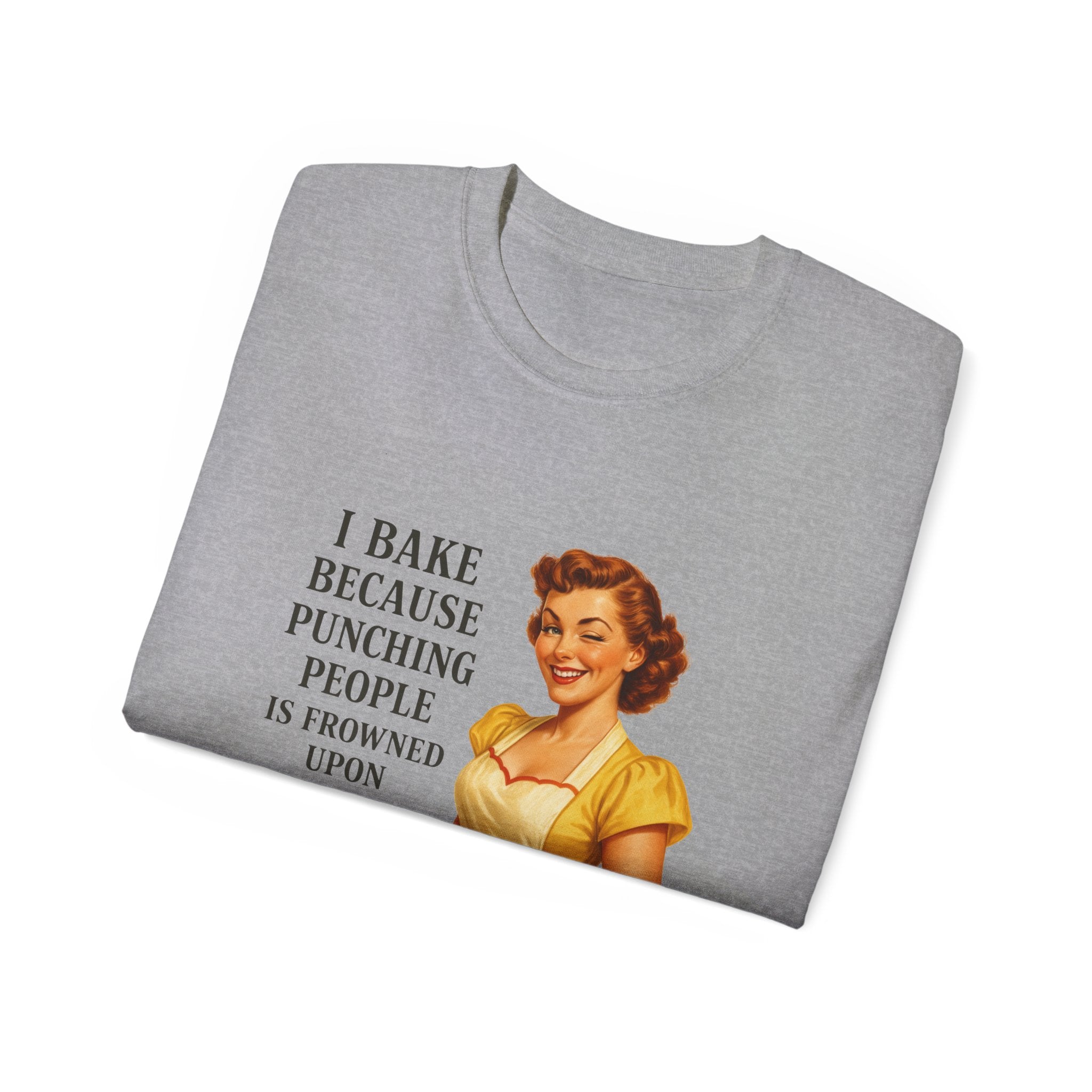 "I Bake Because Therapy is Expensive" Graphic Tee