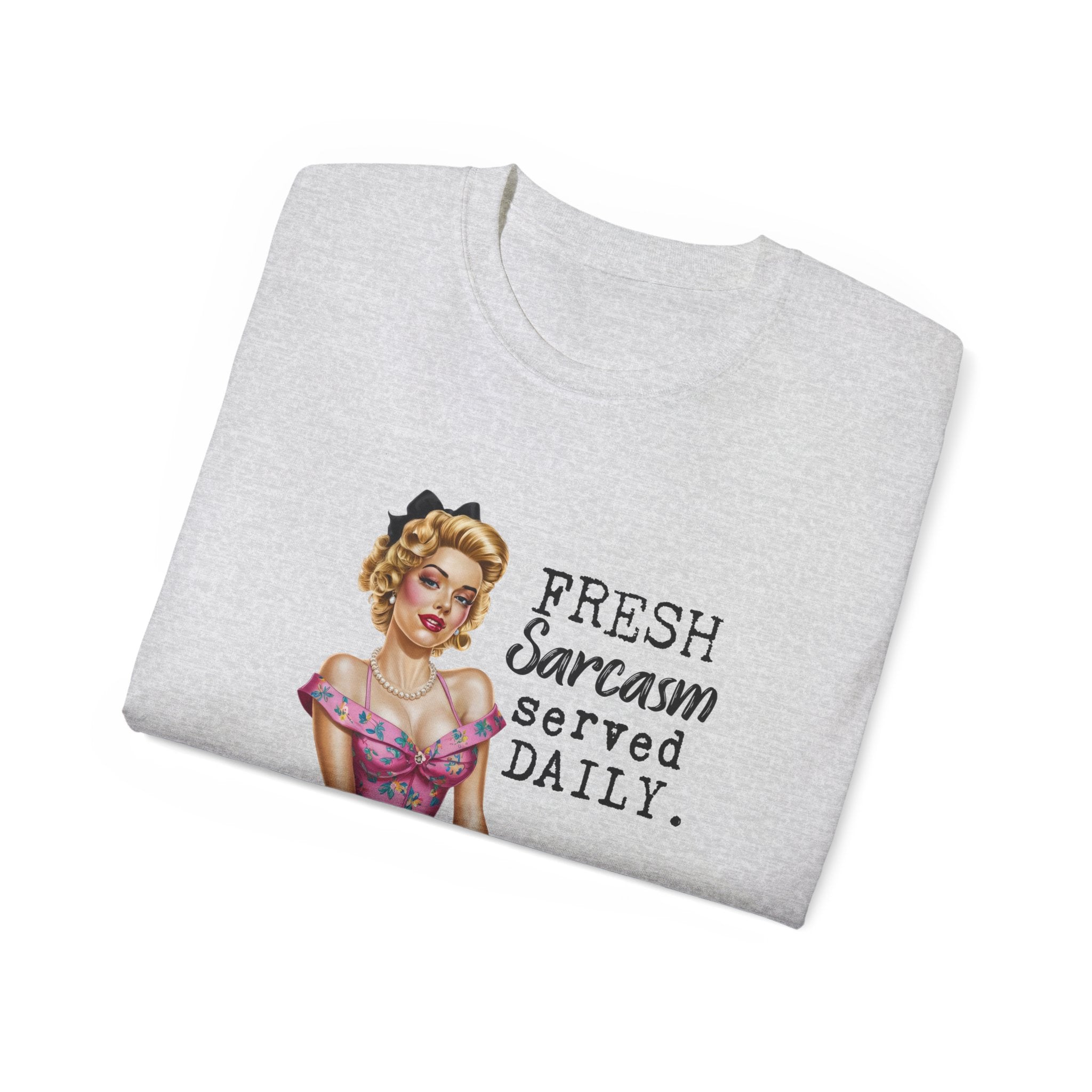 "Fresh Wit Served Daily" Graphic Tee